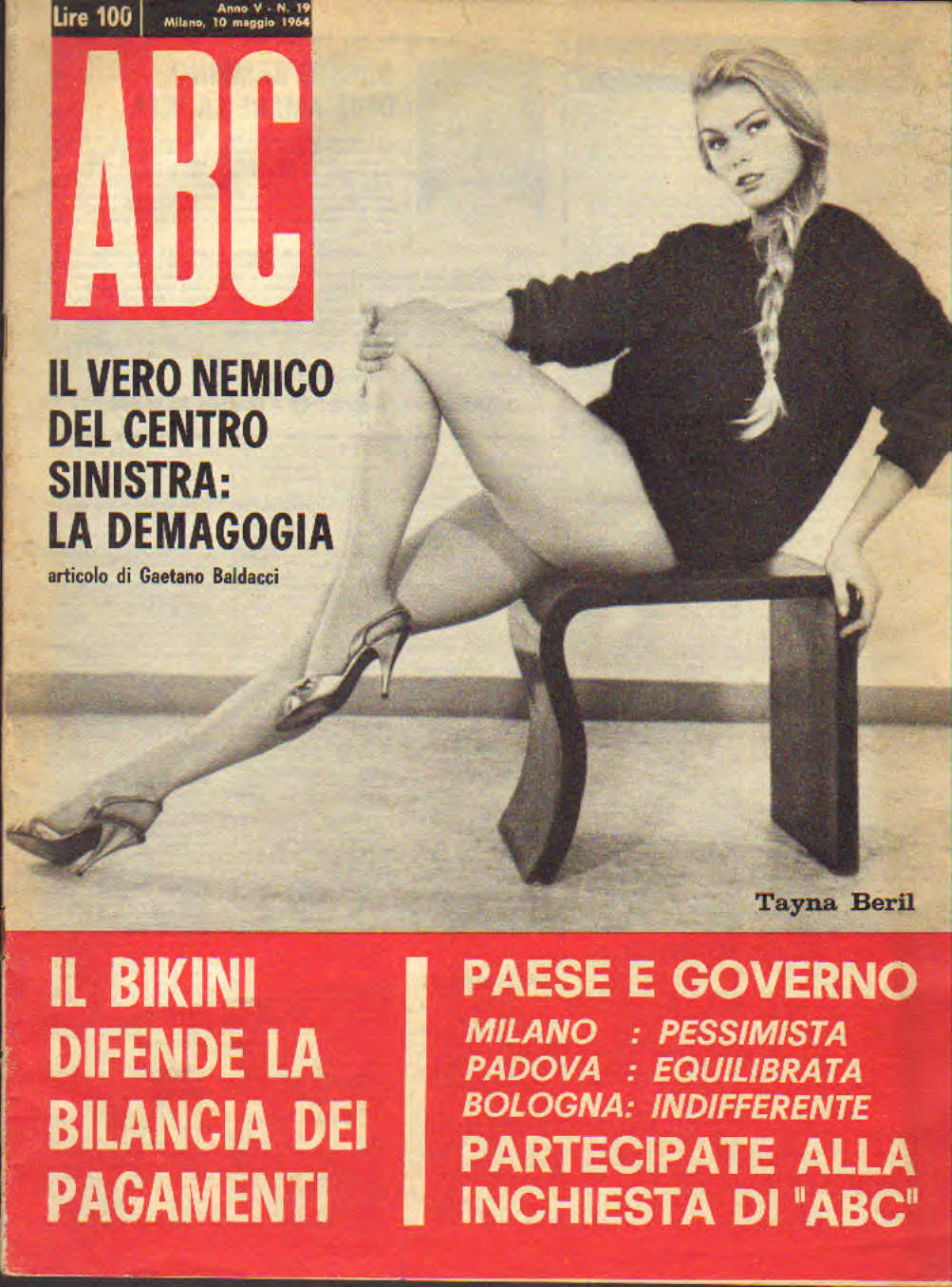 ABC anno V n.19 del 10 maggio 1964