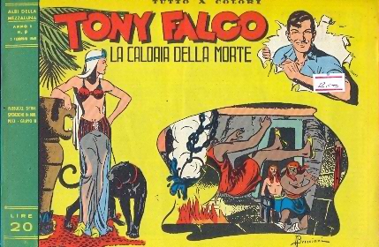 Tony Falco - Albi della mezzaluna n. 9