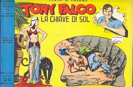 Tony Falco - Albi della mezzaluna n. 8