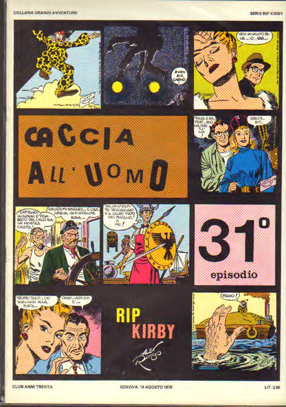 Rip Kirby - Caccia all'uomo