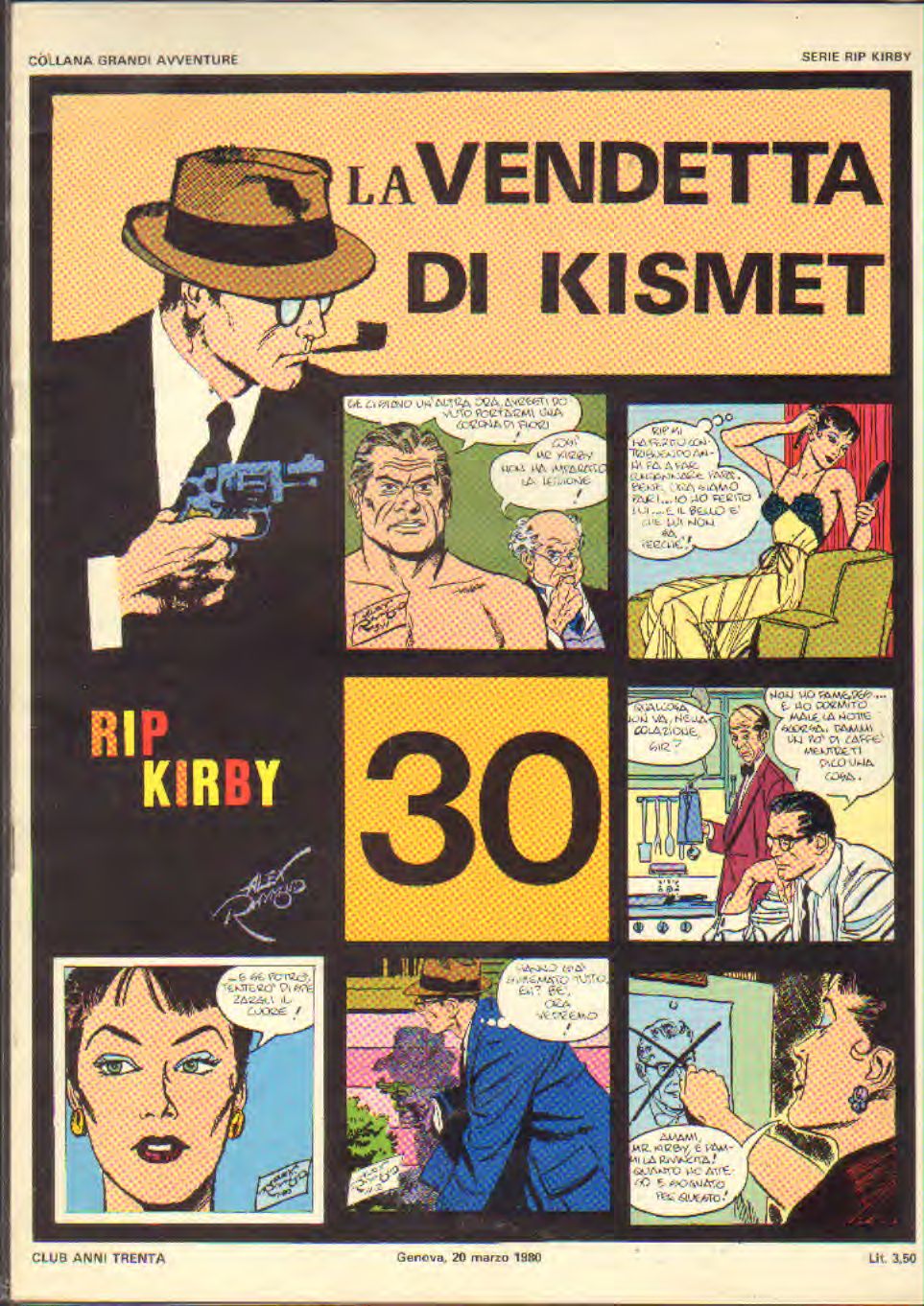 Rip Kirby - La vendetta di Kismet