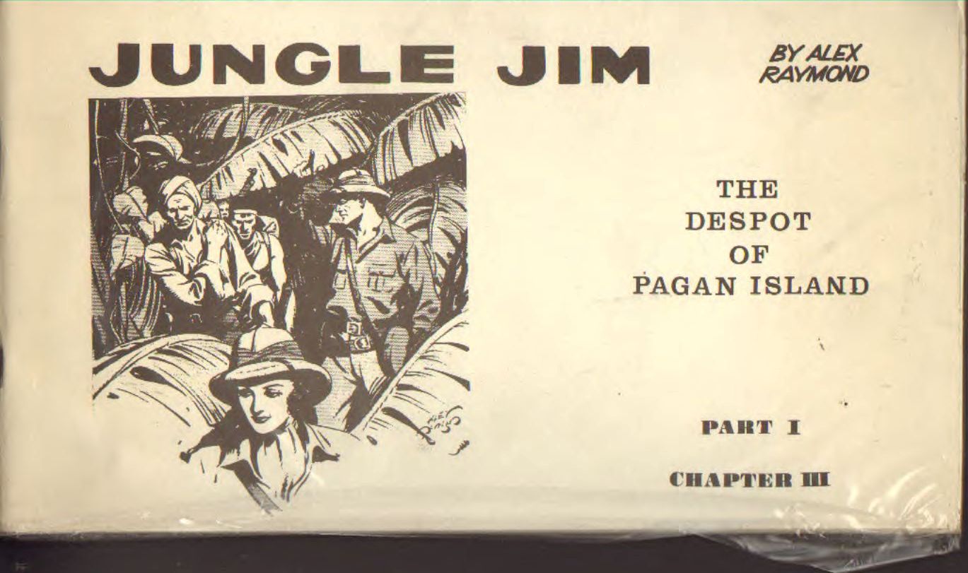 Jungle Jim by Alex Raymond the deapot of pagan island