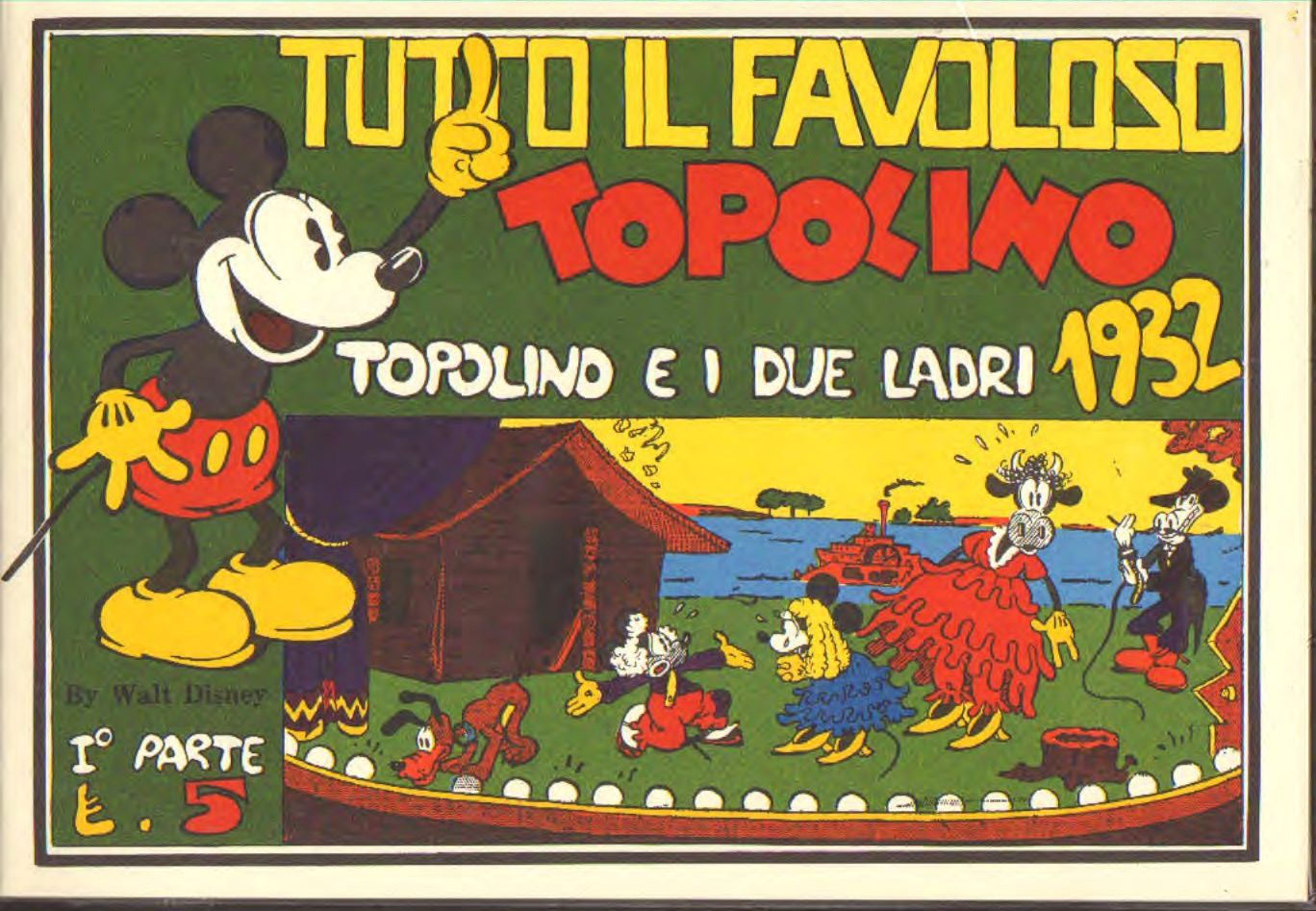 Topolino e i due ladri n.1