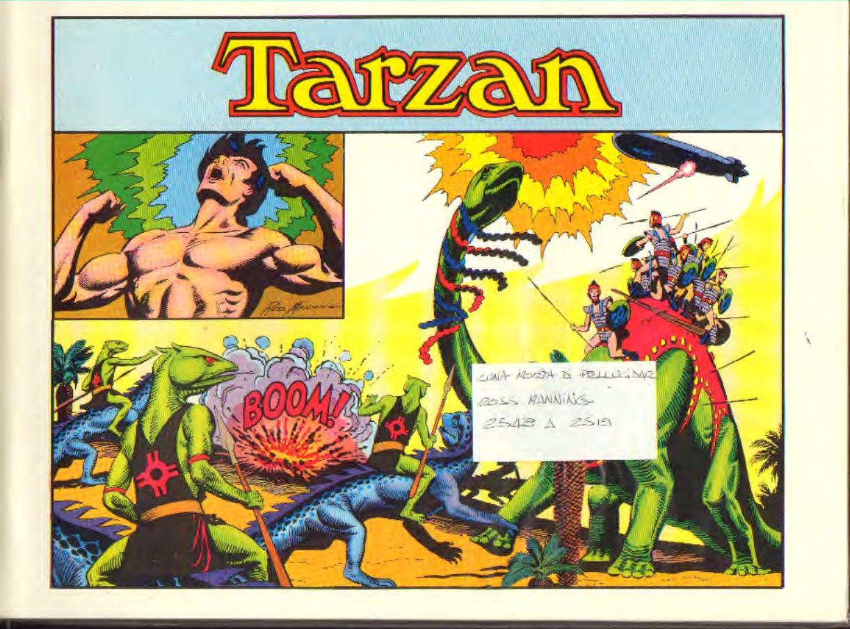 Tarzan luna morta di Pelucigar