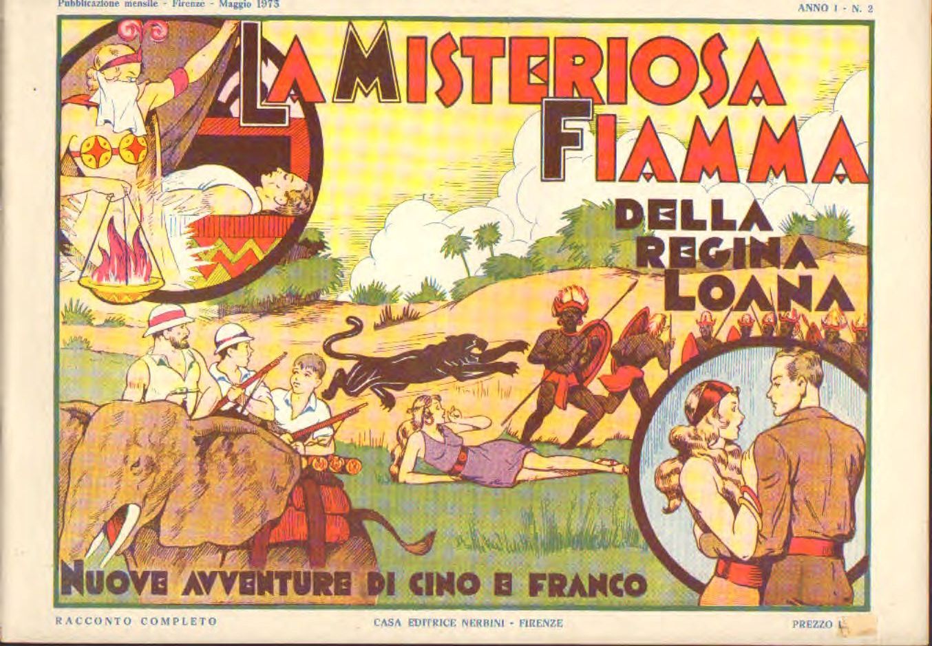 Cino e Franco n. 2 Misteriosa fiamma della regina Loana