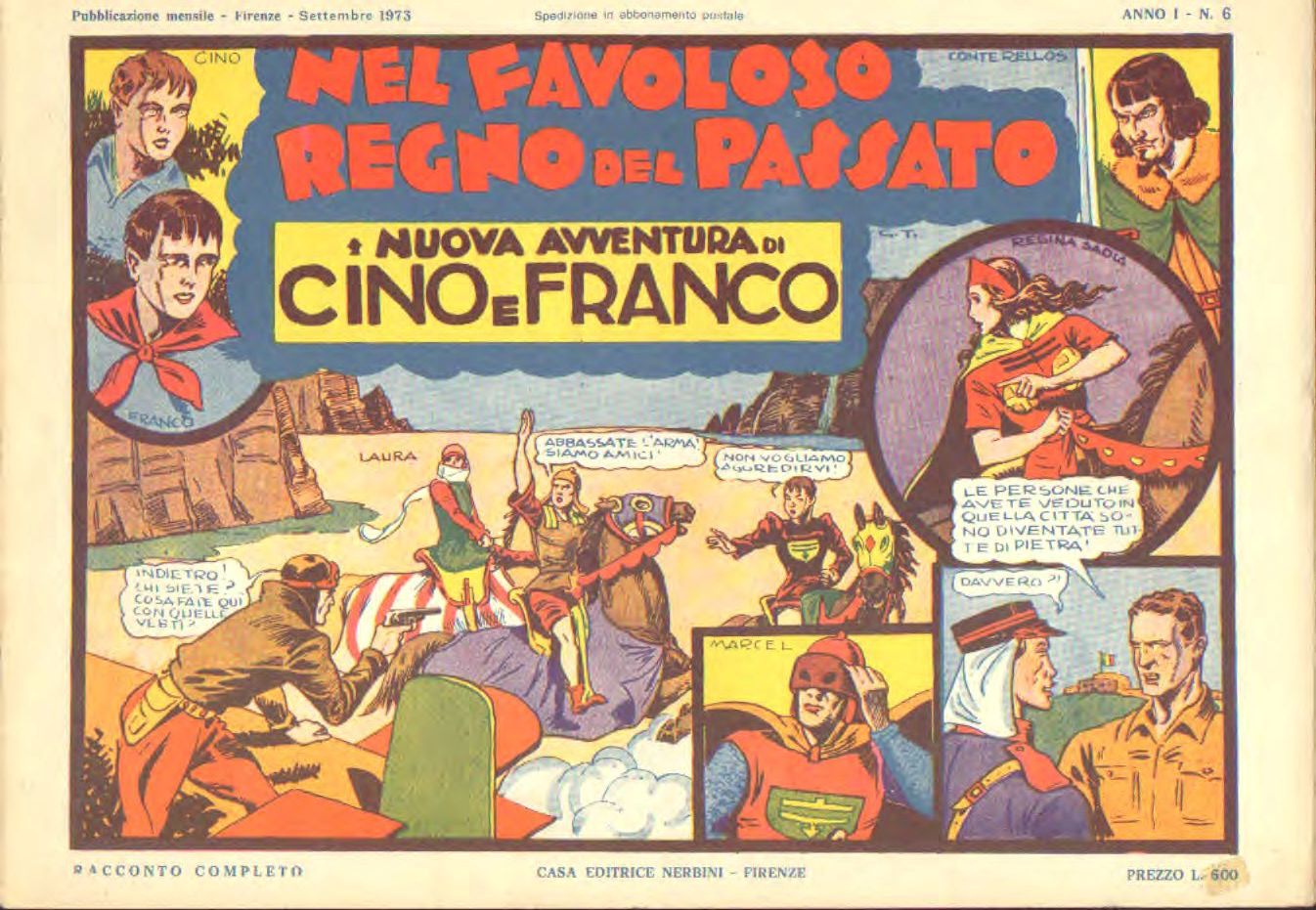 Cino e Franco n. 6 Nel favoloso regno del passato