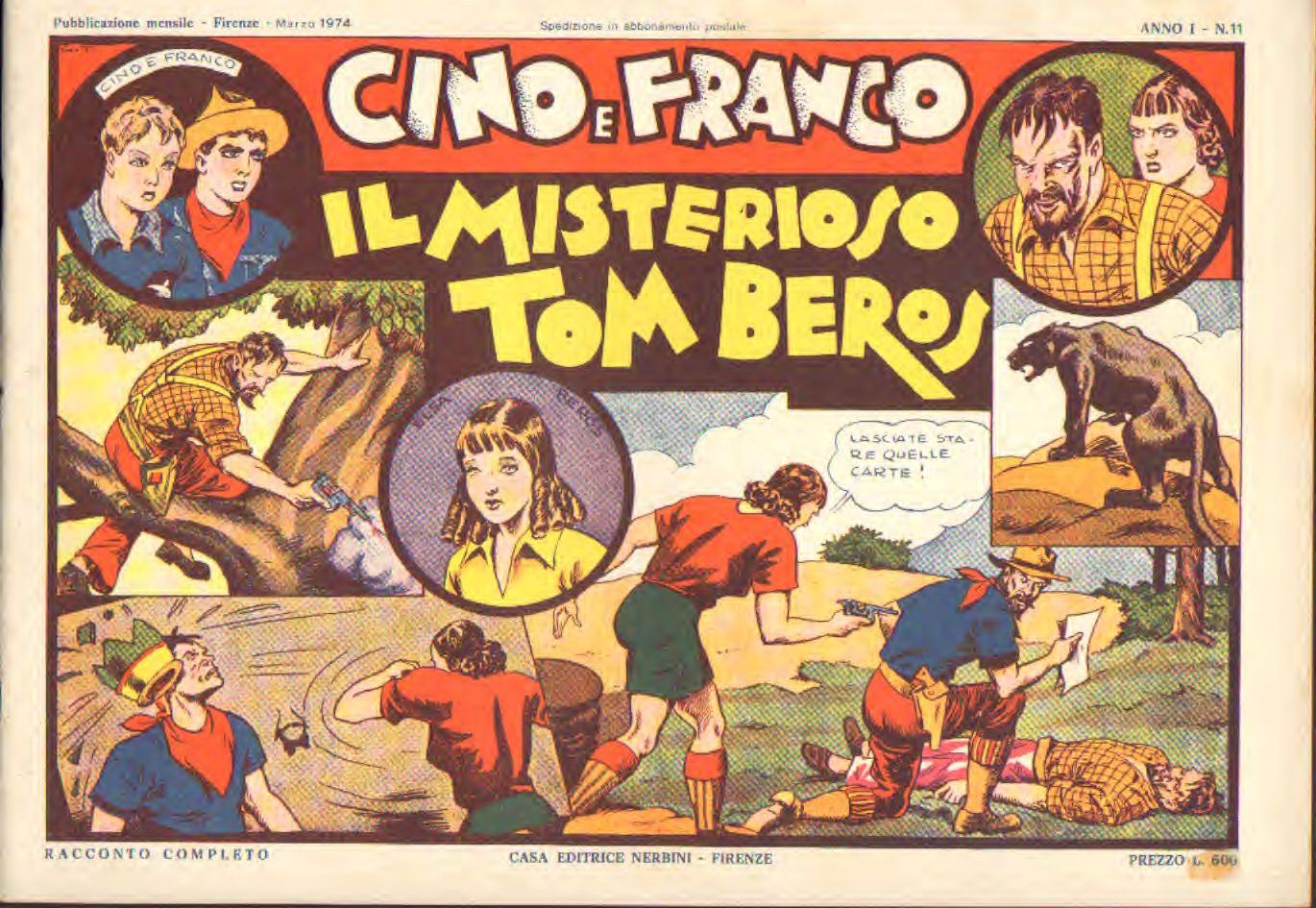 Cino e Franco n.11 Misterioso Tom Beros