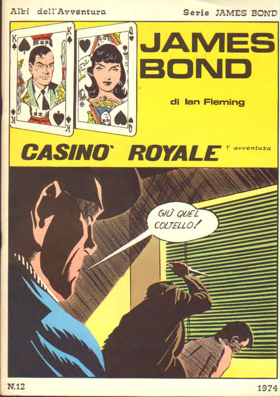 Albi dell'avventura - James Bond I serie n. 1