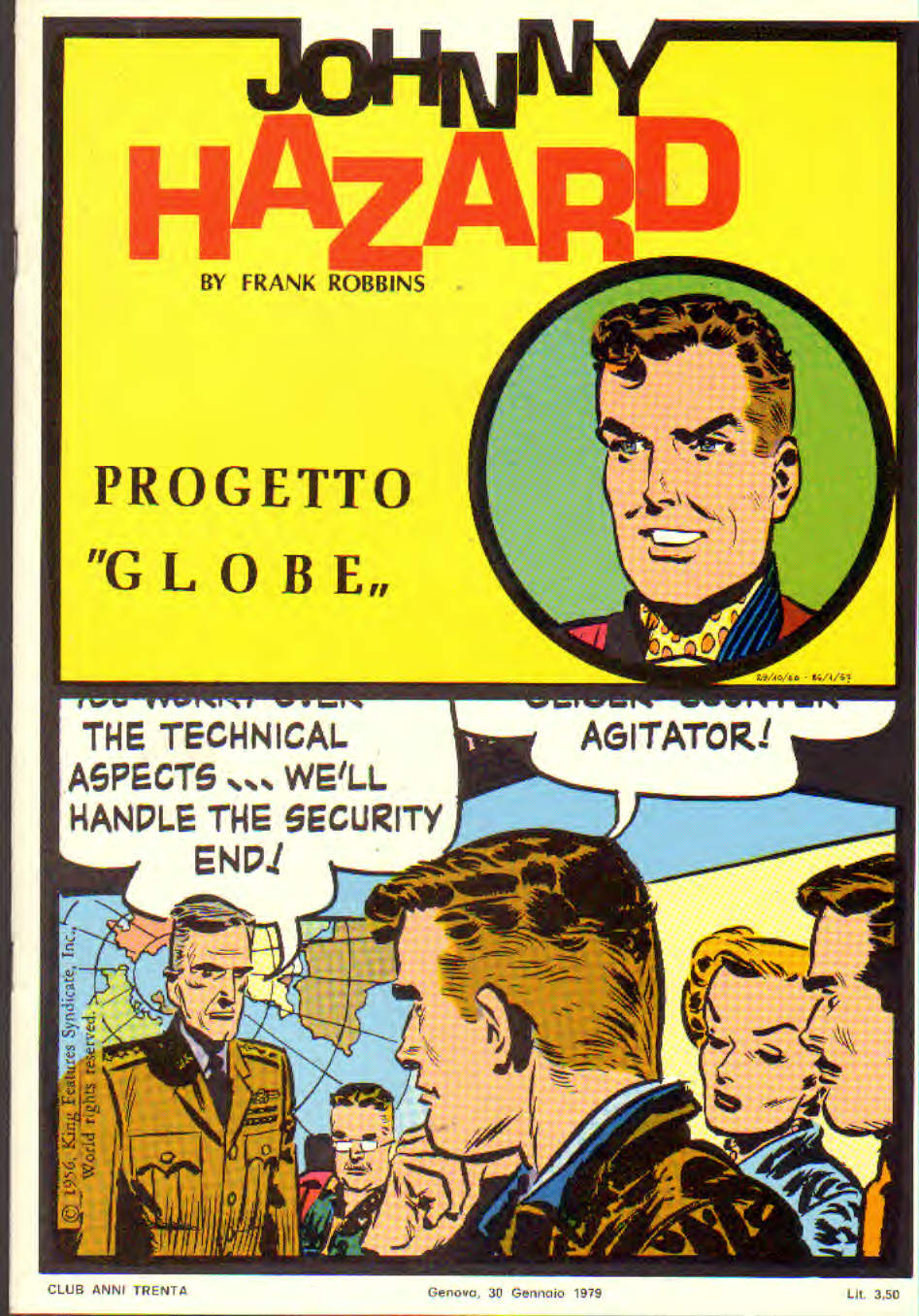 Johnny Hazard strisce giornaliere cronologica n. 45