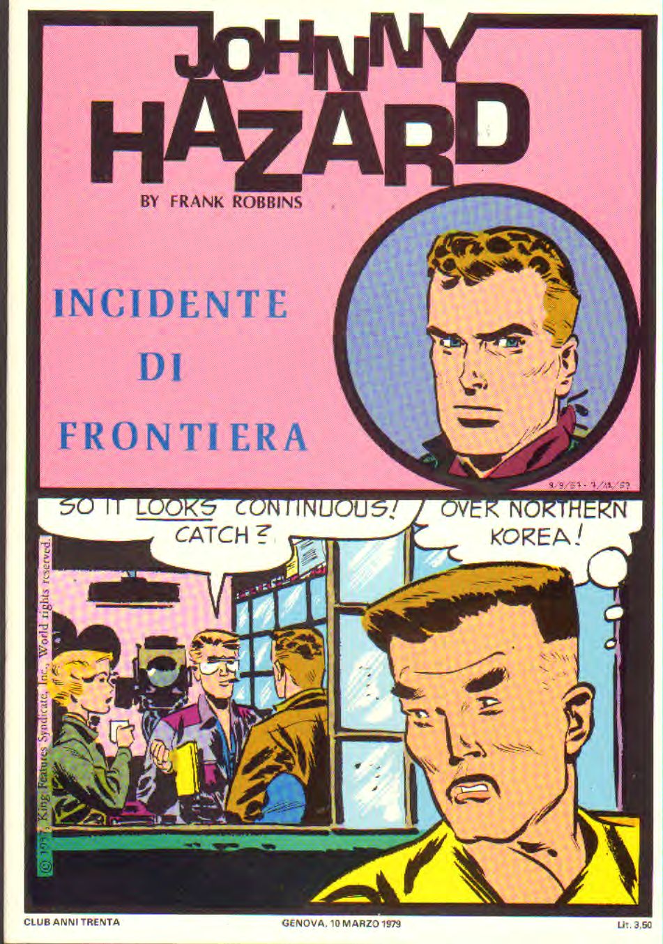 Johnny Hazard strisce giornaliere cronologica n. 48