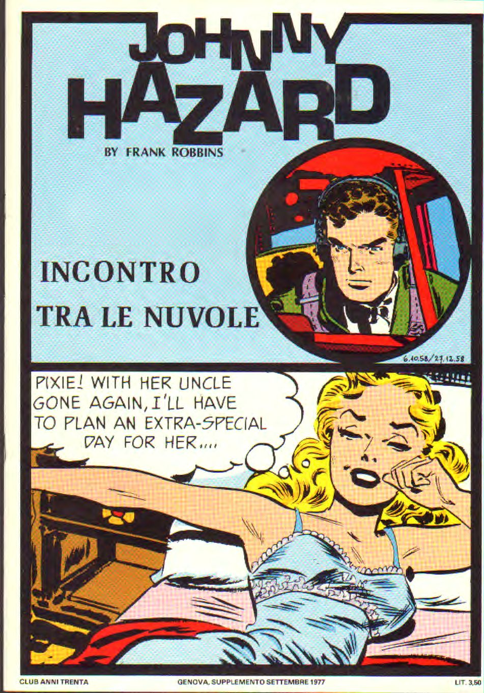 Johnny Hazard strisce giornaliere cronologica n. 52