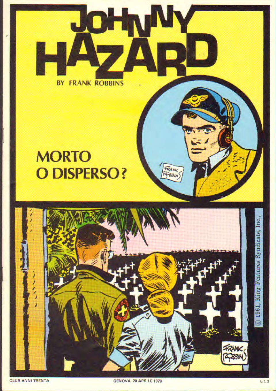 Johnny Hazard strisce giornaliere cronologica n. 63