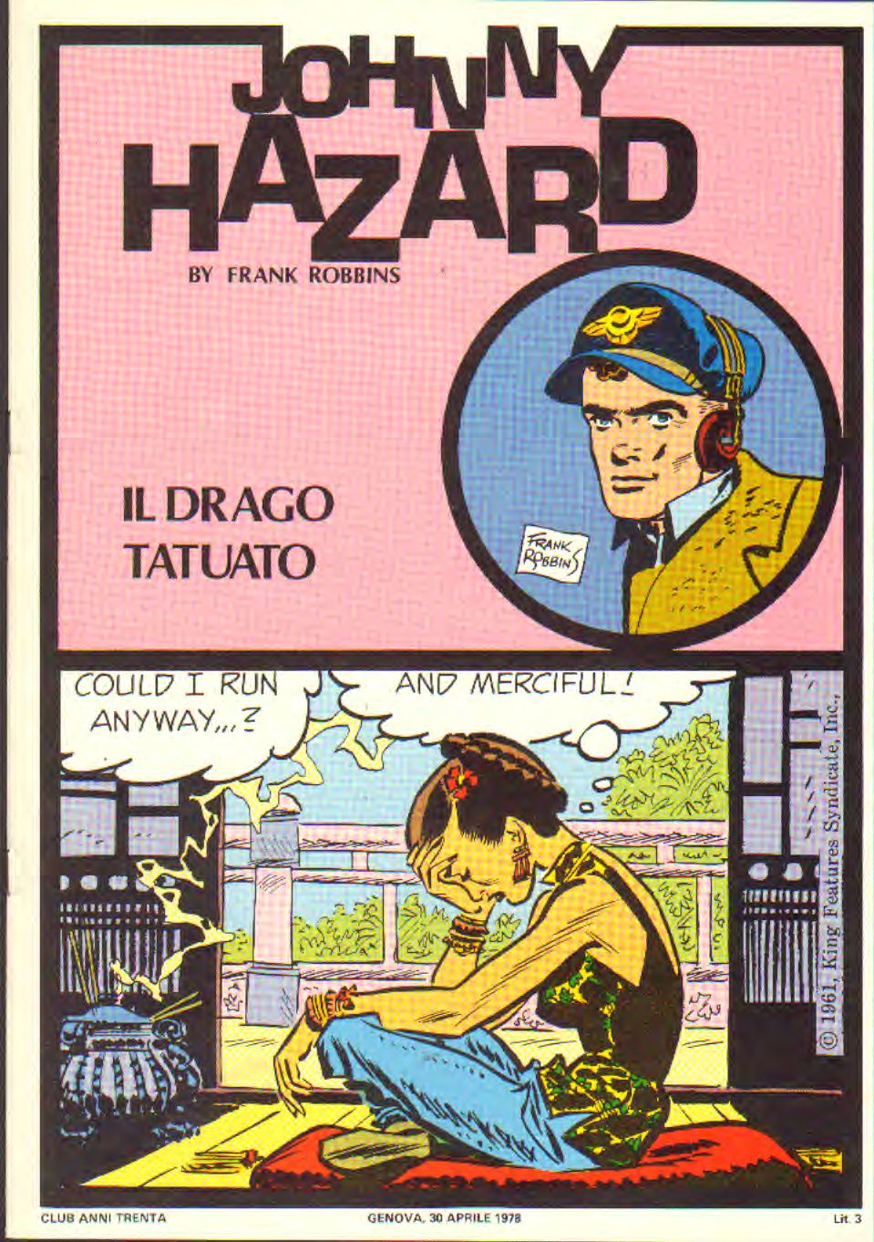 Johnny Hazard strisce giornaliere cronologica n. 64