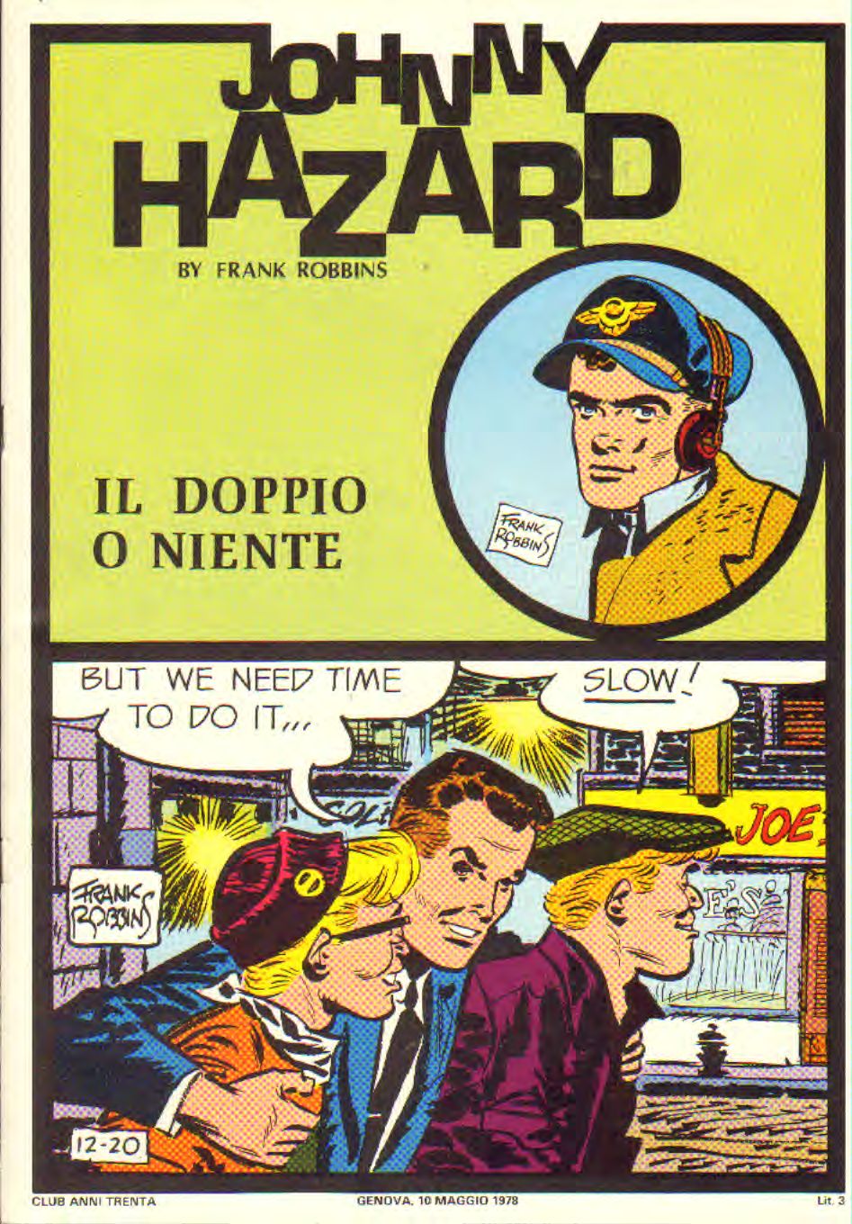 Johnny Hazard strisce giornaliere cronologica n. 65