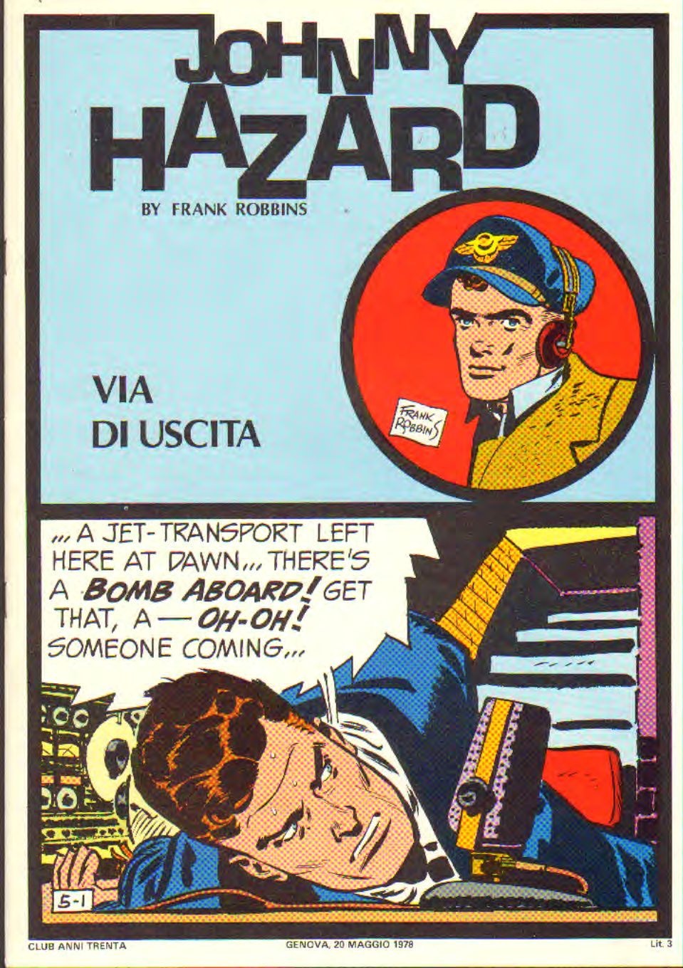 Johnny Hazard strisce giornaliere cronologica n. 66