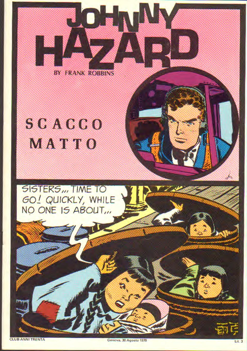 Johnny Hazard strisce giornaliere cronologica n. 69