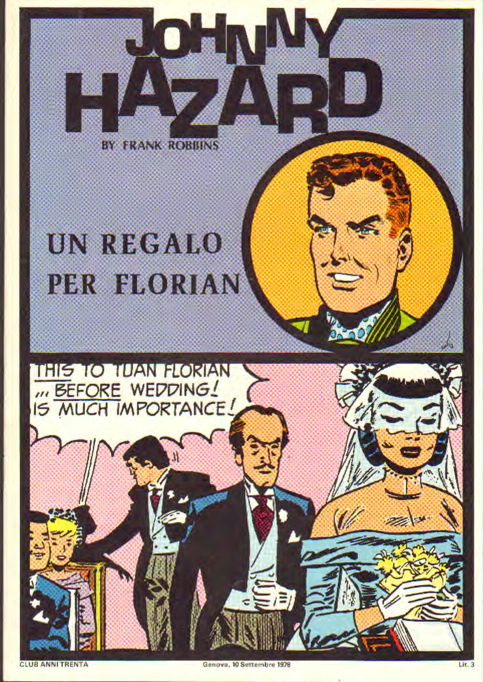 Johnny Hazard strisce giornaliere cronologica n. 74