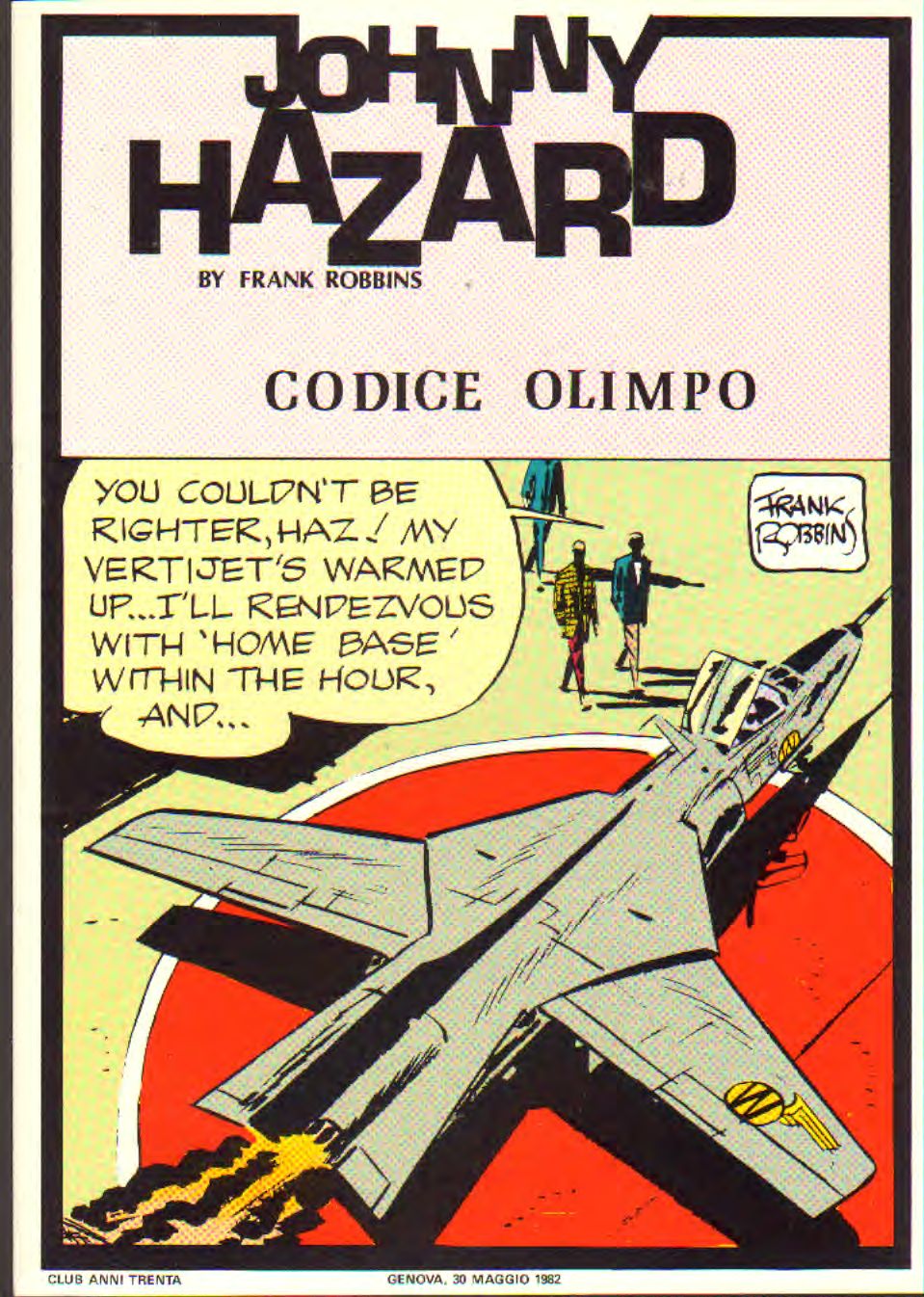 Johnny Hazard strisce giornaliere cronologica n. 95