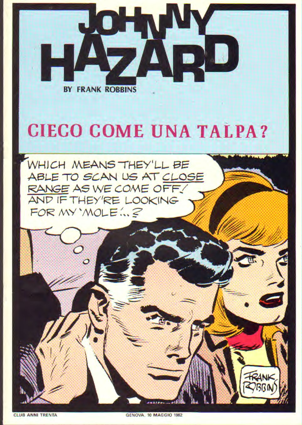 Johnny Hazard strisce giornaliere cronologica n. 97