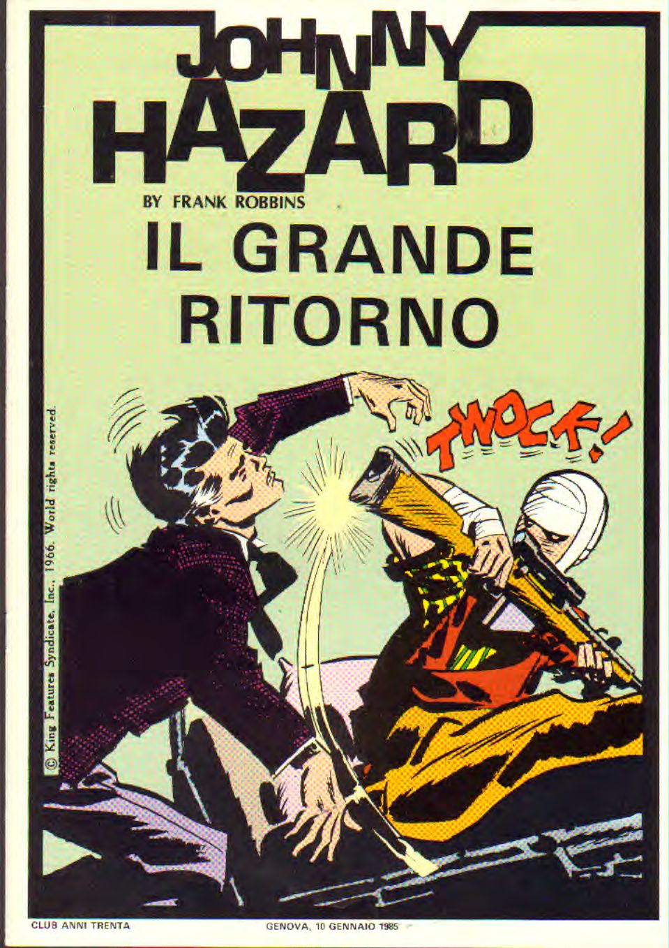 Johnny Hazard strisce giornaliere cronologica n. 98