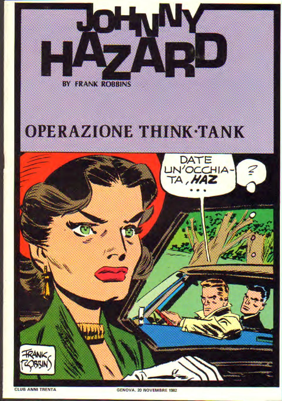 Johnny Hazard strisce giornaliere cronologica n.100