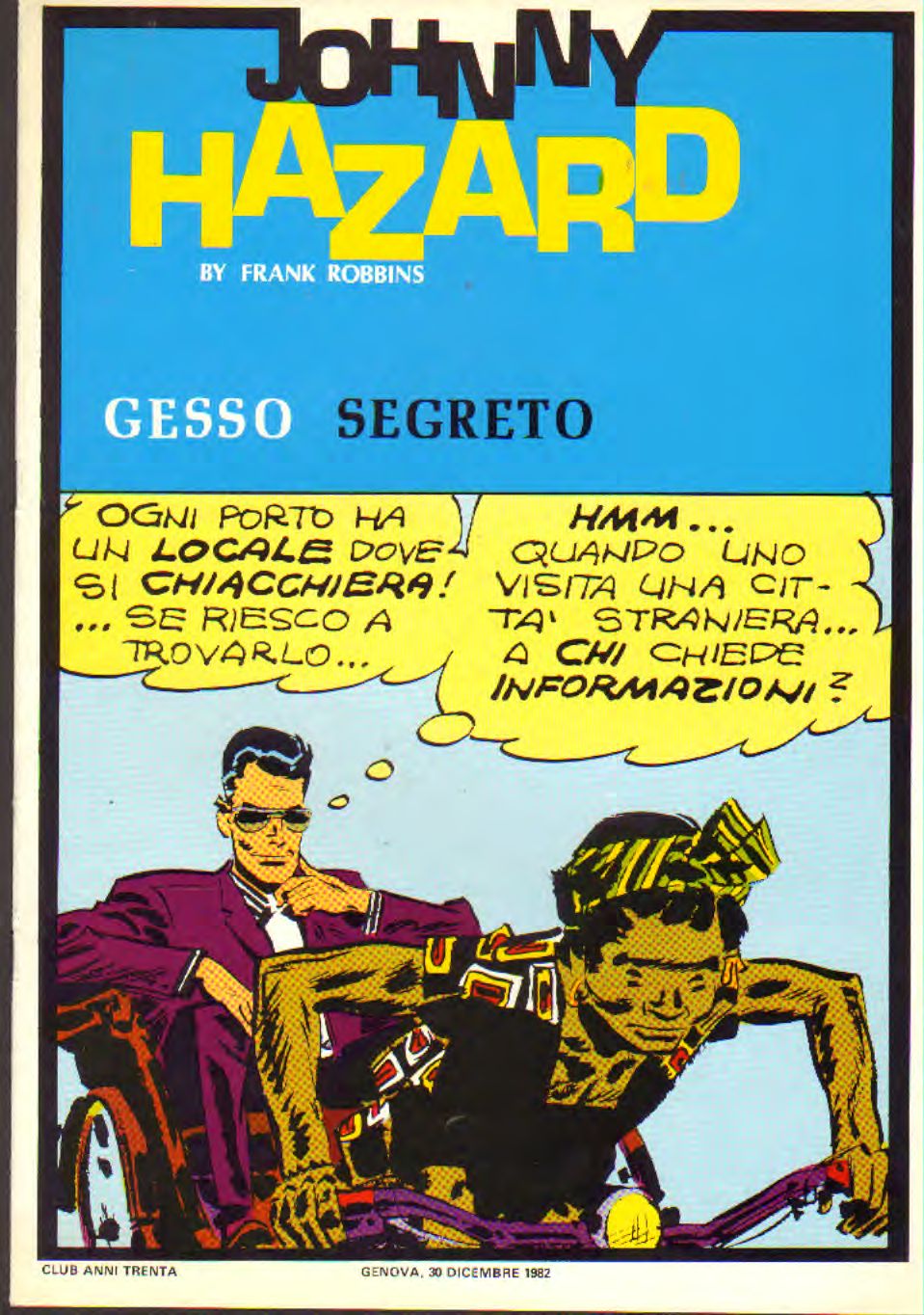 Johnny Hazard strisce giornaliere cronologica n.103