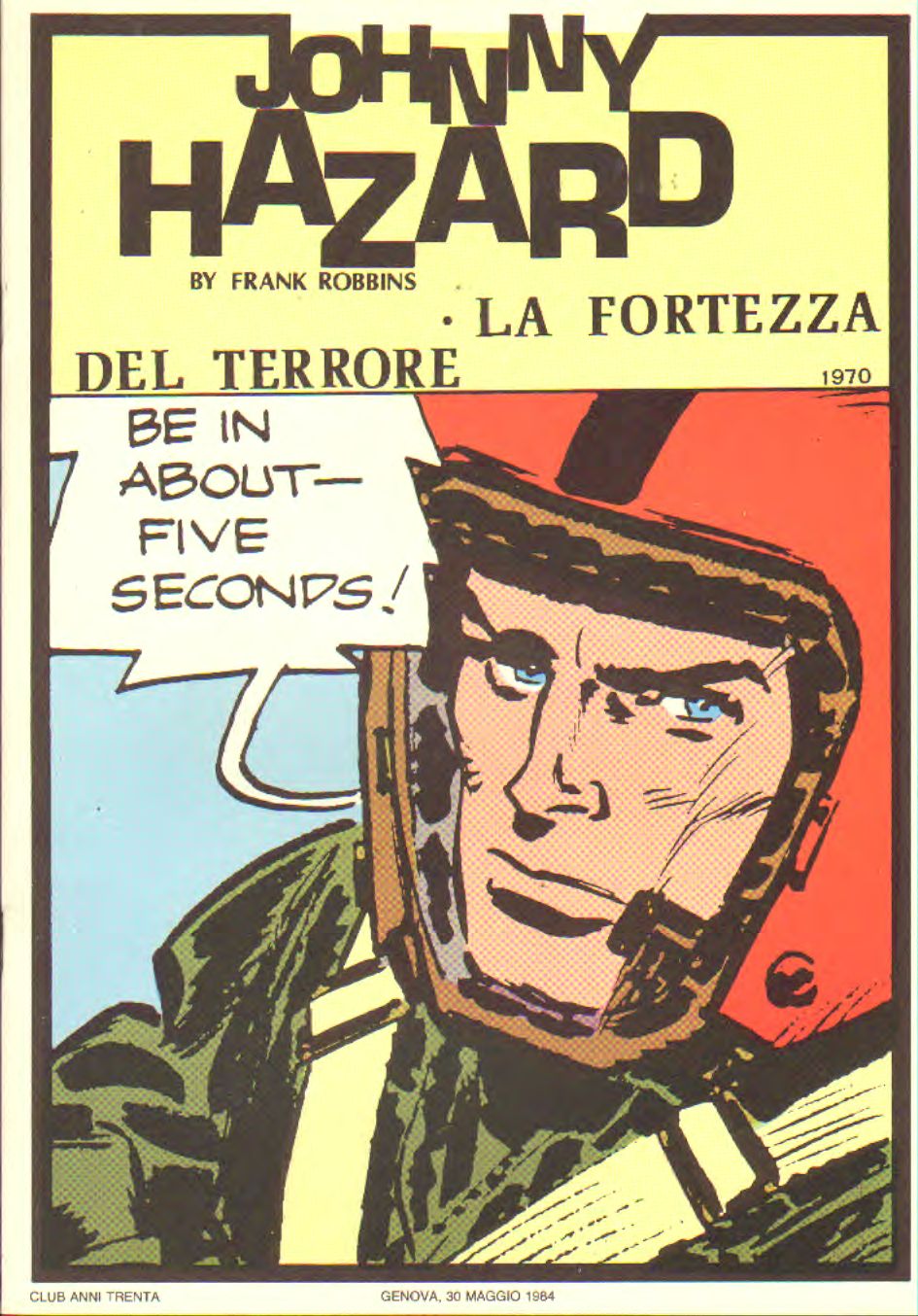 Johnny Hazard strisce giornaliere cronologica n.105