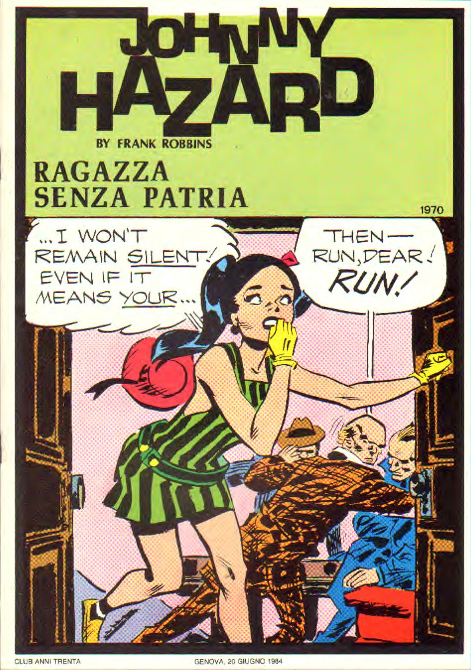 Johnny Hazard strisce giornaliere cronologica n.107