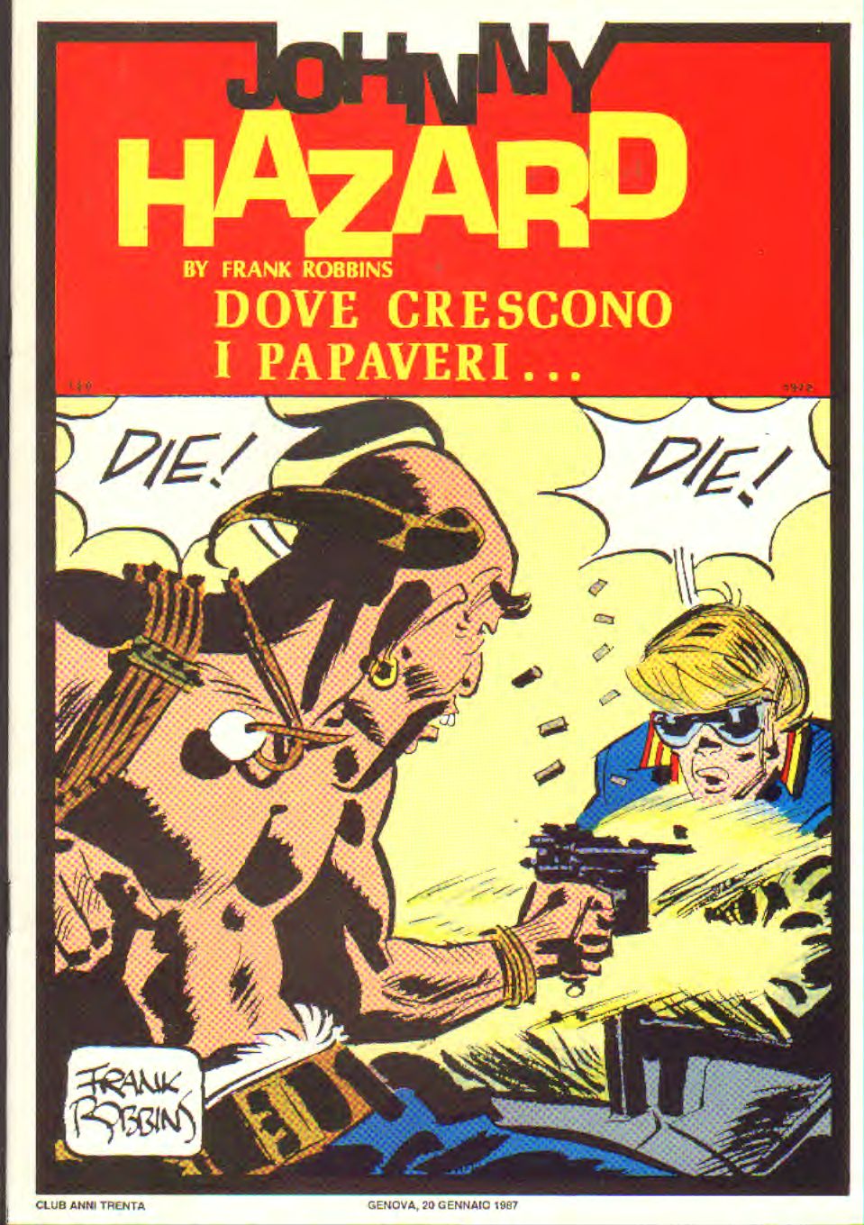 Johnny Hazard strisce giornaliere cronologica n.120