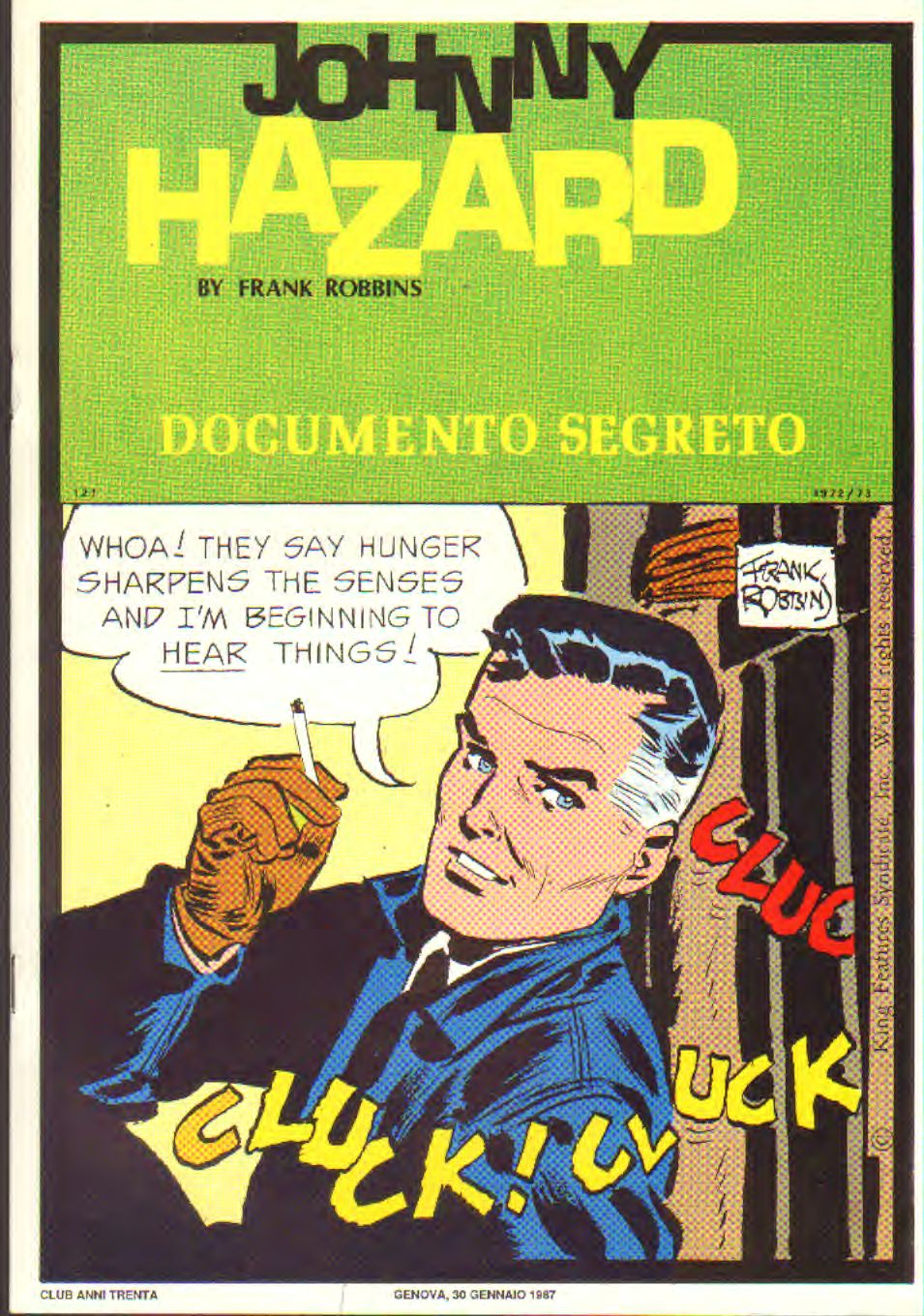 Johnny Hazard strisce giornaliere cronologica n.121