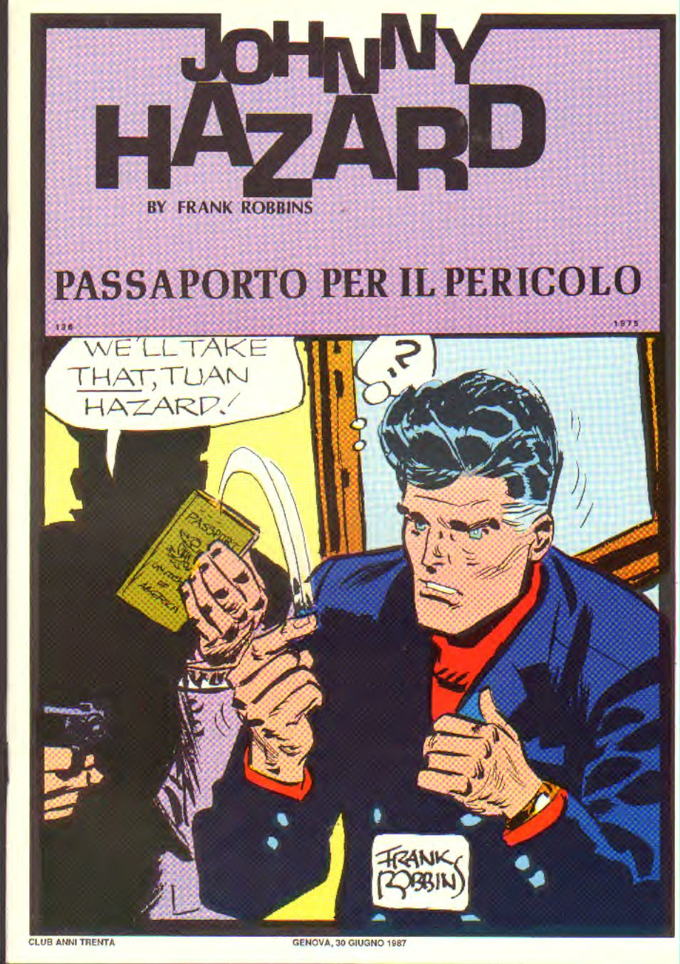 Johnny Hazard strisce giornaliere cronologica n.136