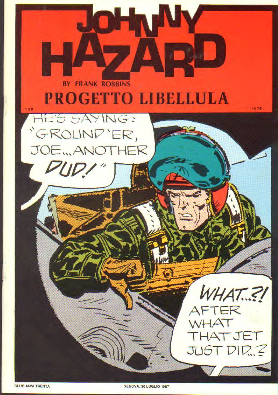 Johnny Hazard strisce giornaliere cronologica n.139