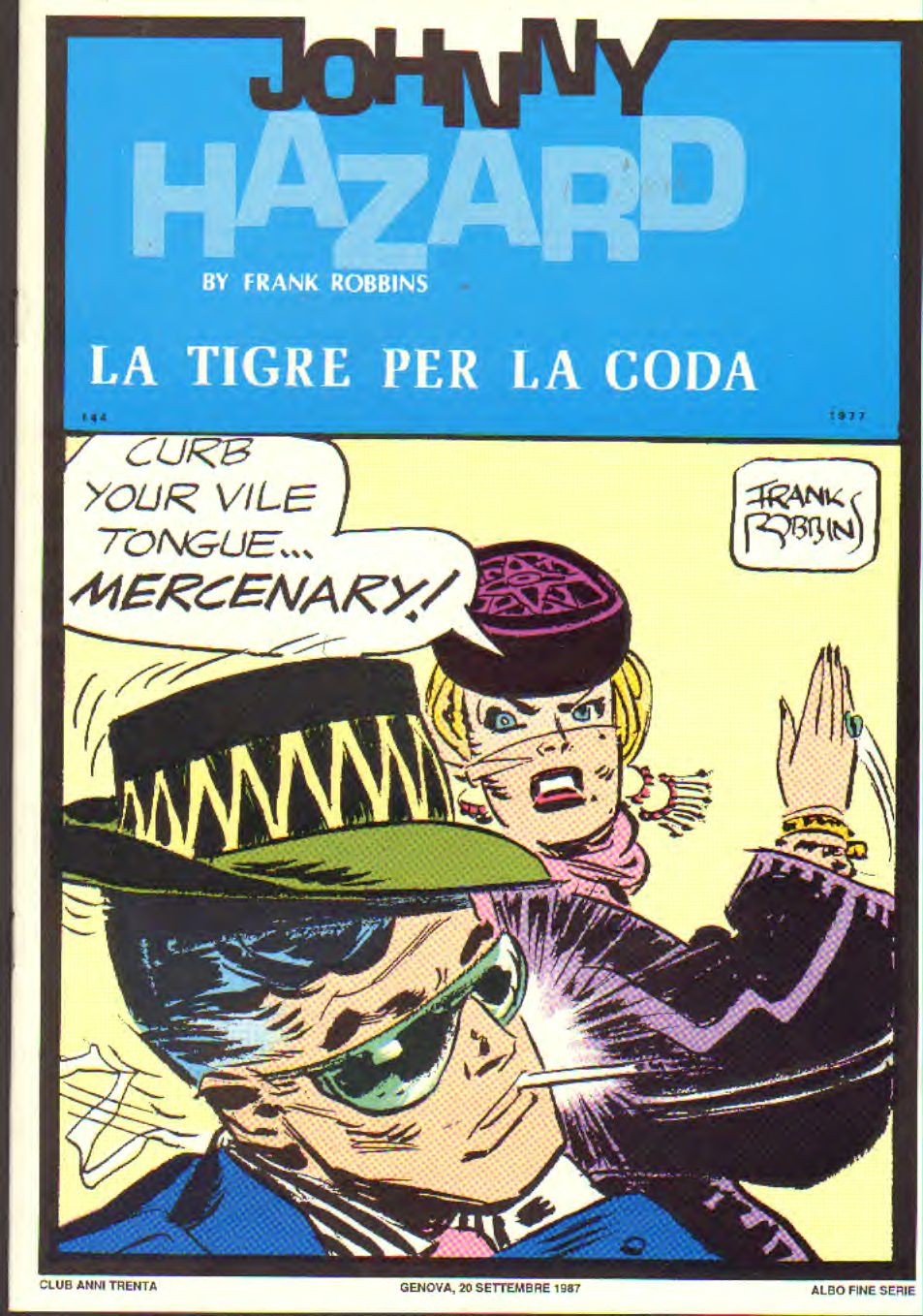 Johnny Hazard strisce giornaliere cronologica n.144