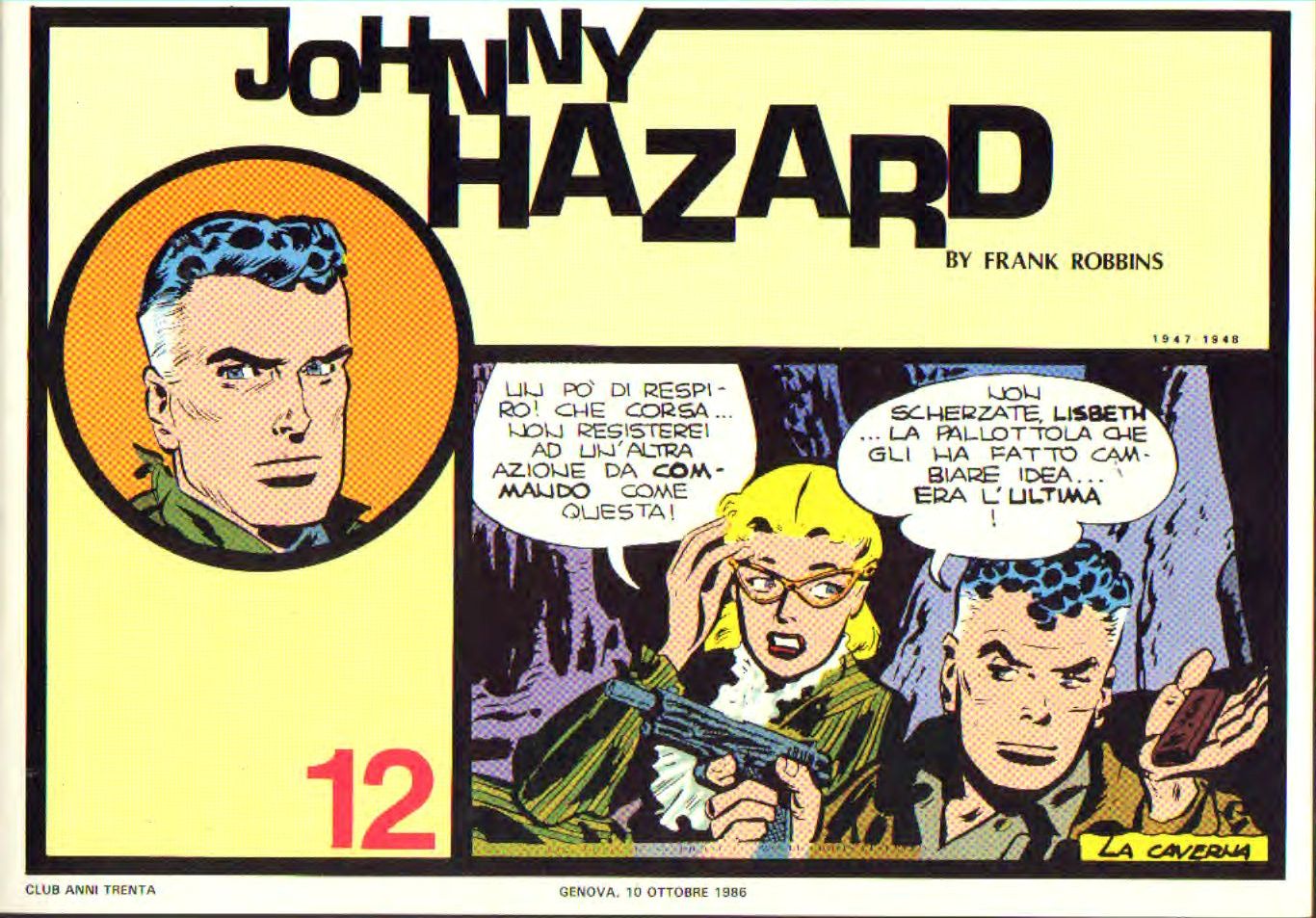 Johnny Hazard I serie 12-26 sequenza