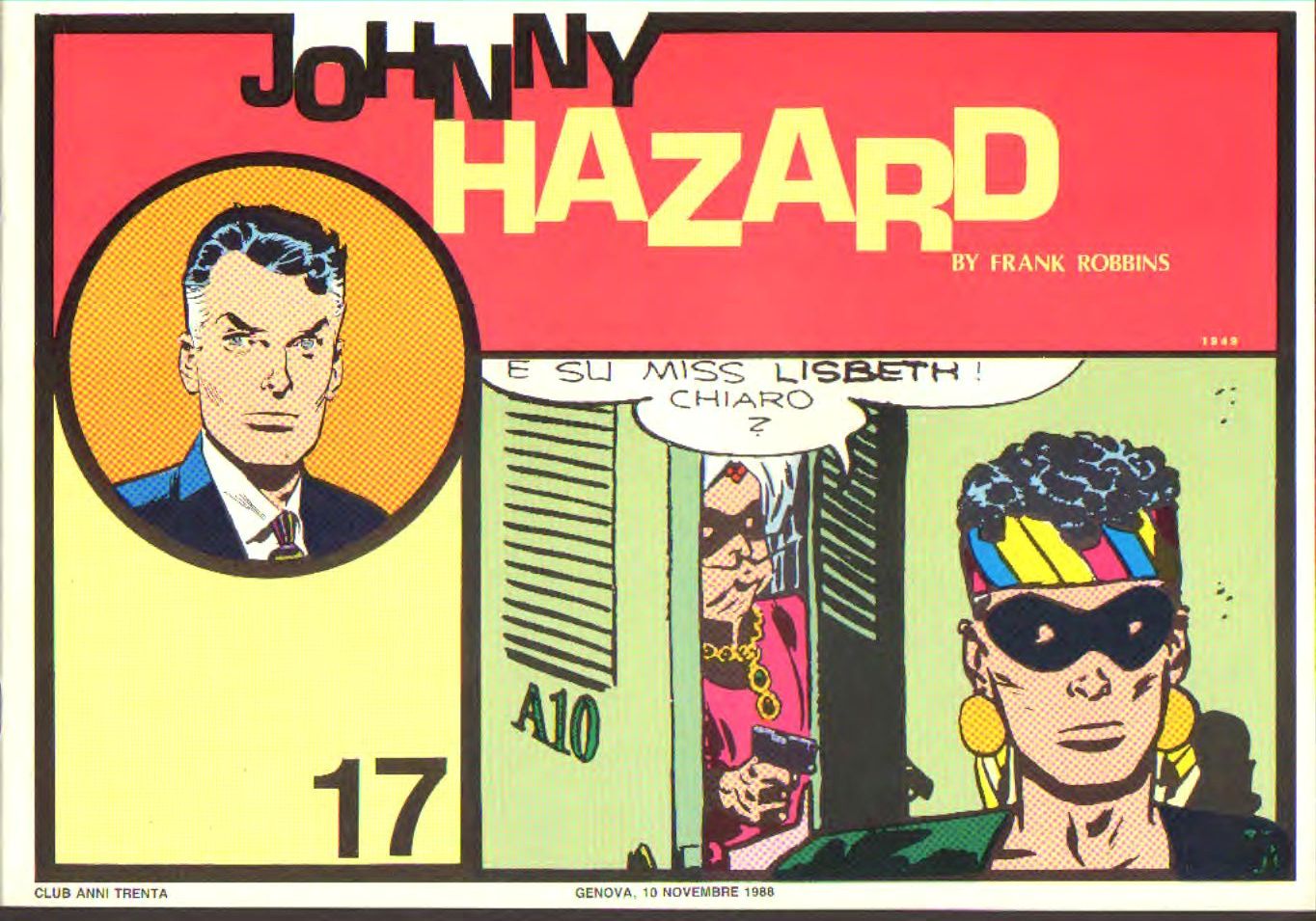 Johnny Hazard I serie n.17