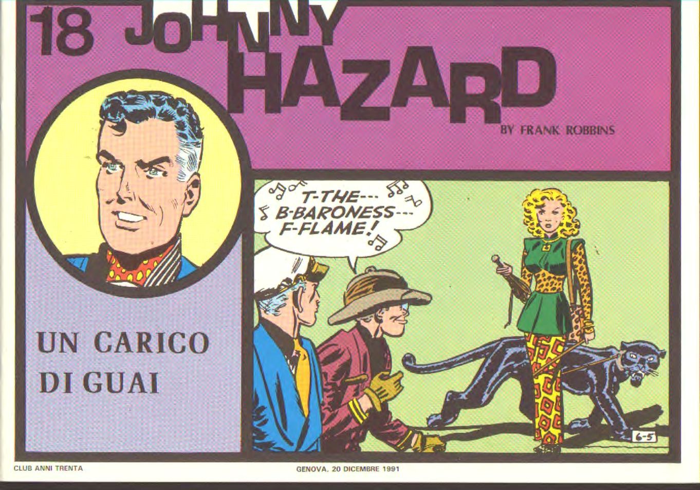 Johnny Hazard I serie n.18