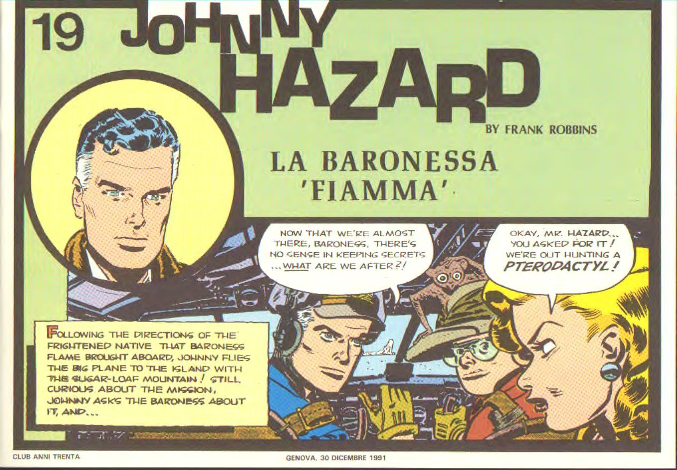 Johnny Hazard I serie n.19