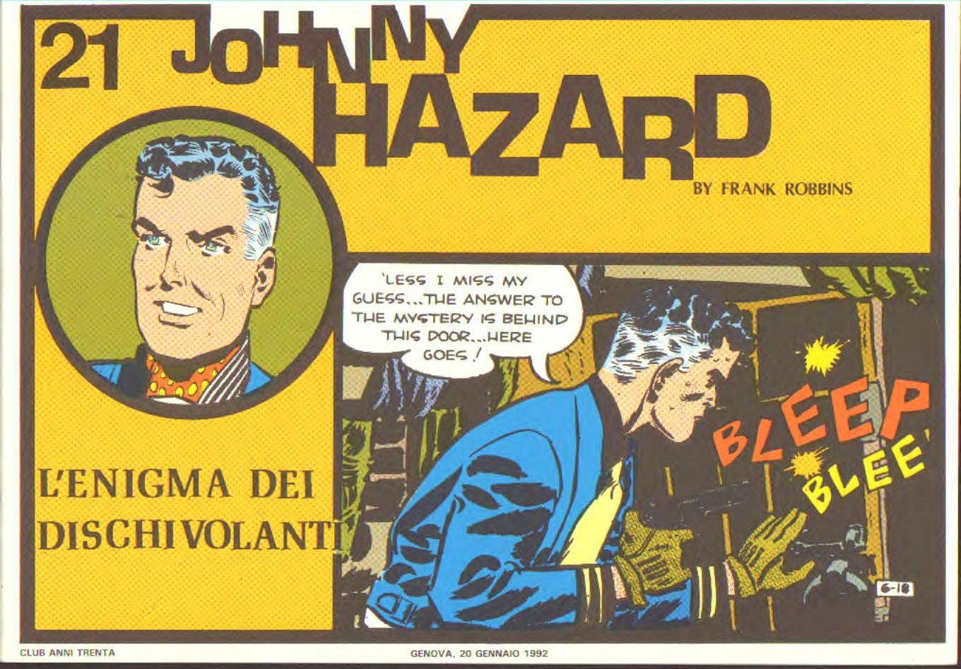 Johnny Hazard I serie n.21