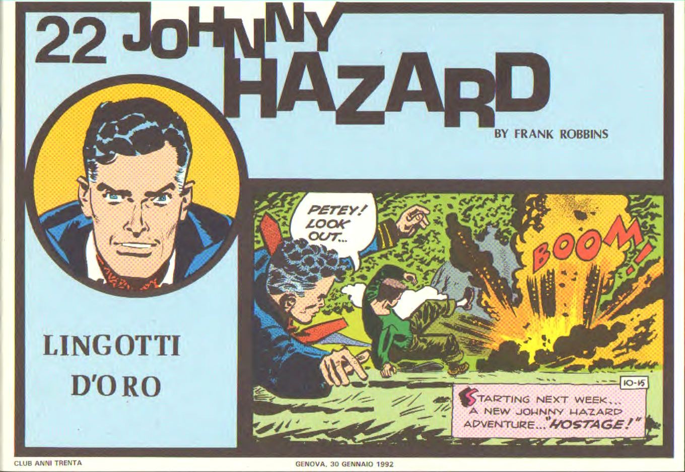 Johnny Hazard I serie n.22