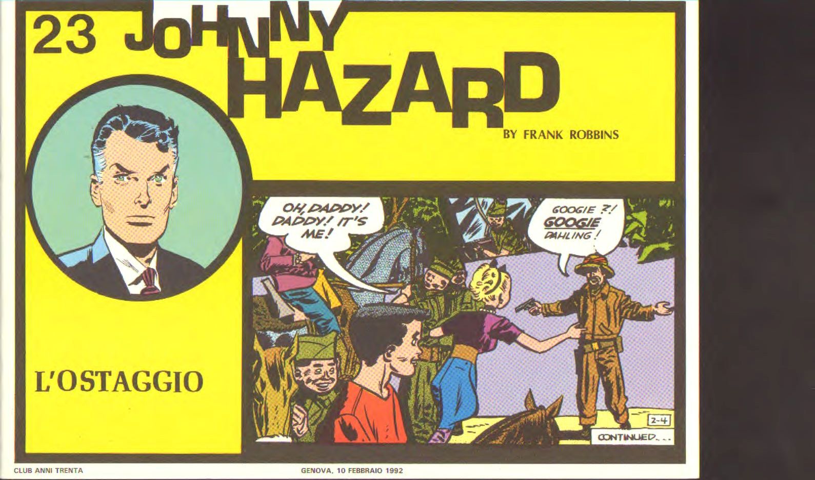 Johnny Hazard I serie n.23