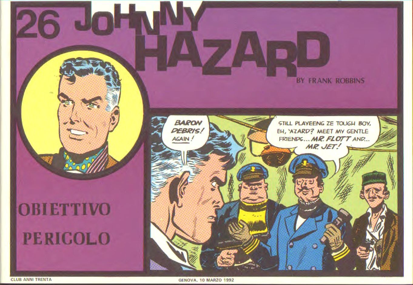 Johnny Hazard I serie n.26