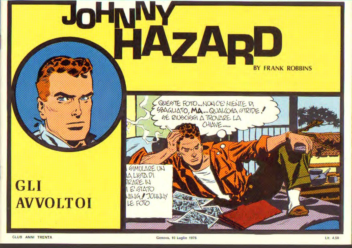 Johnny Hazard II serie colori tavole domenicali cronologica n. 3