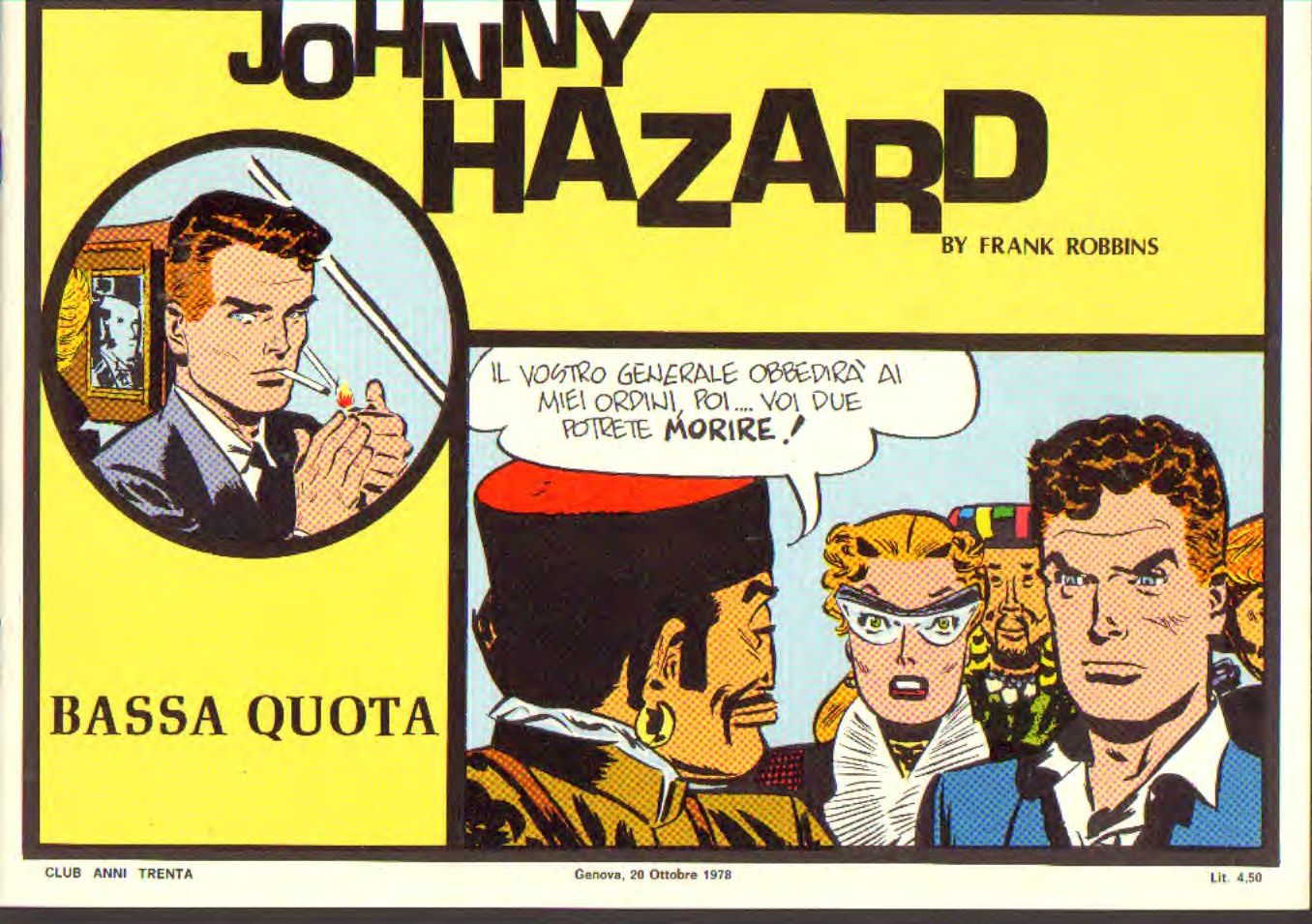 Johnny Hazard II serie colori tavole domenicali cronologica n. 4