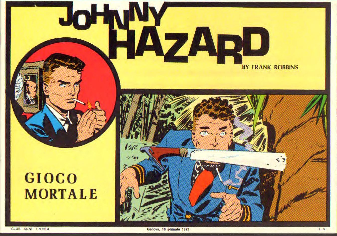 Johnny Hazard II serie colori tavole domenicali cronologica n. 6