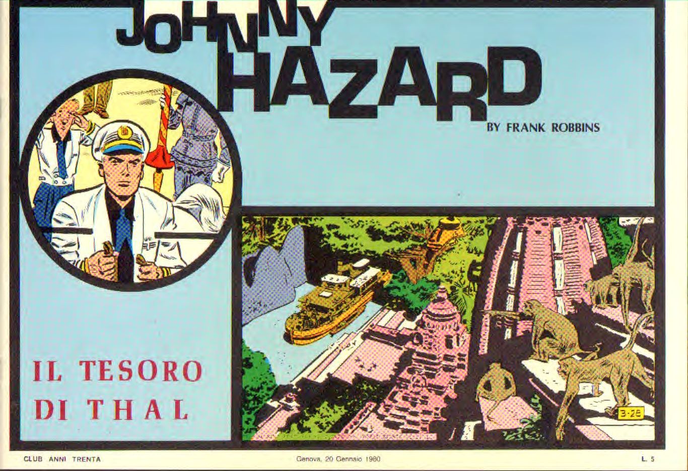 Johnny Hazard II serie colori tavole domenicali cronologica n. 8