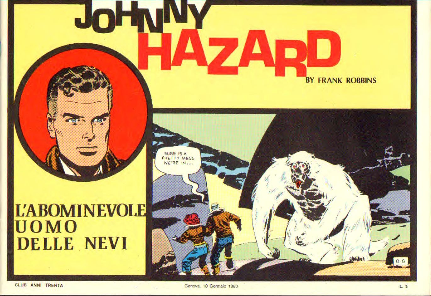 Johnny Hazard II serie colori tavole domenicali cronologica n. 9