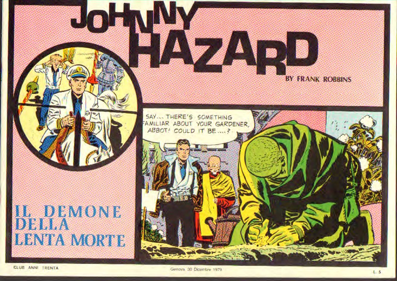 Johnny Hazard II serie colori tavole domenicali cronologica n.10