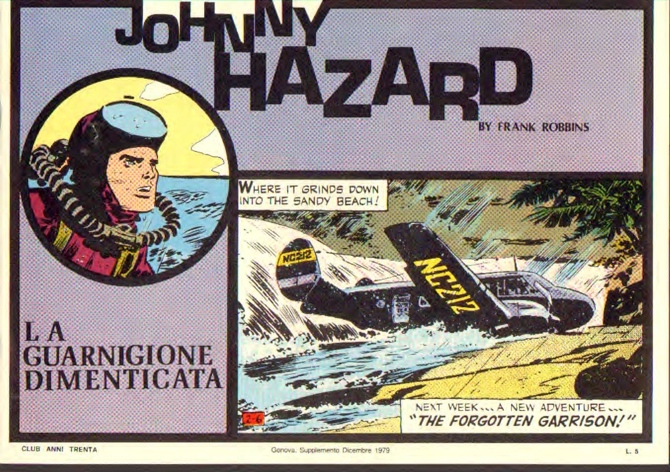 Johnny Hazard II serie colori tavole domenicali cronologica n.11