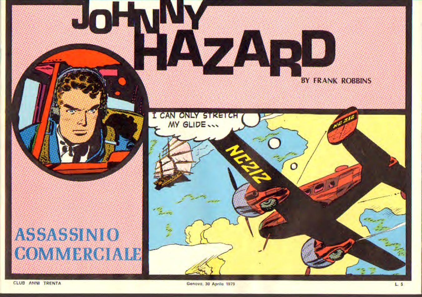 Johnny Hazard II serie colori tavole domenicali cronologica n.12