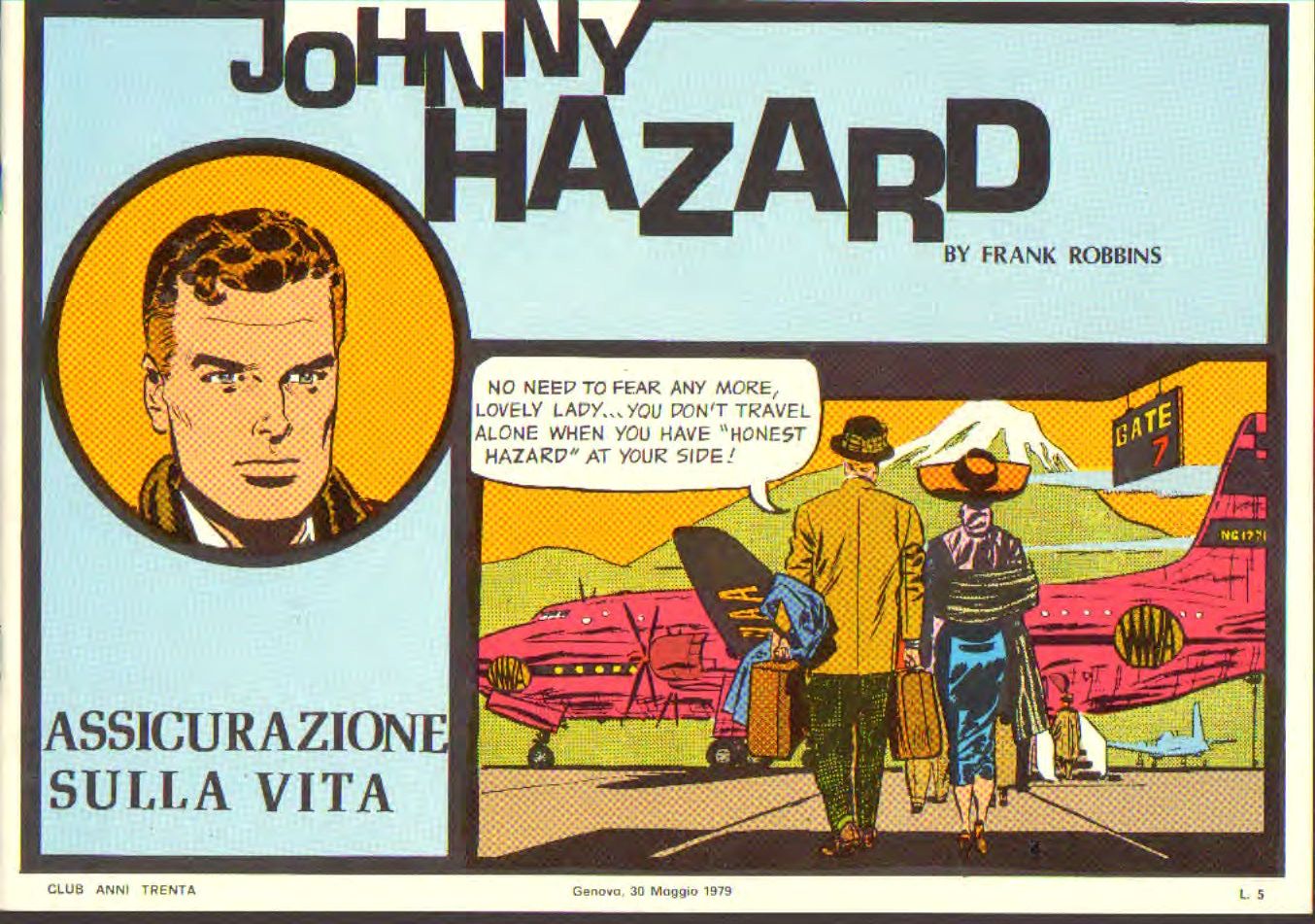 Johnny Hazard II serie colori tavole domenicali cronologica n.13